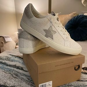 Vintage Havana Multi-Pearl Rhinestone Sneaker